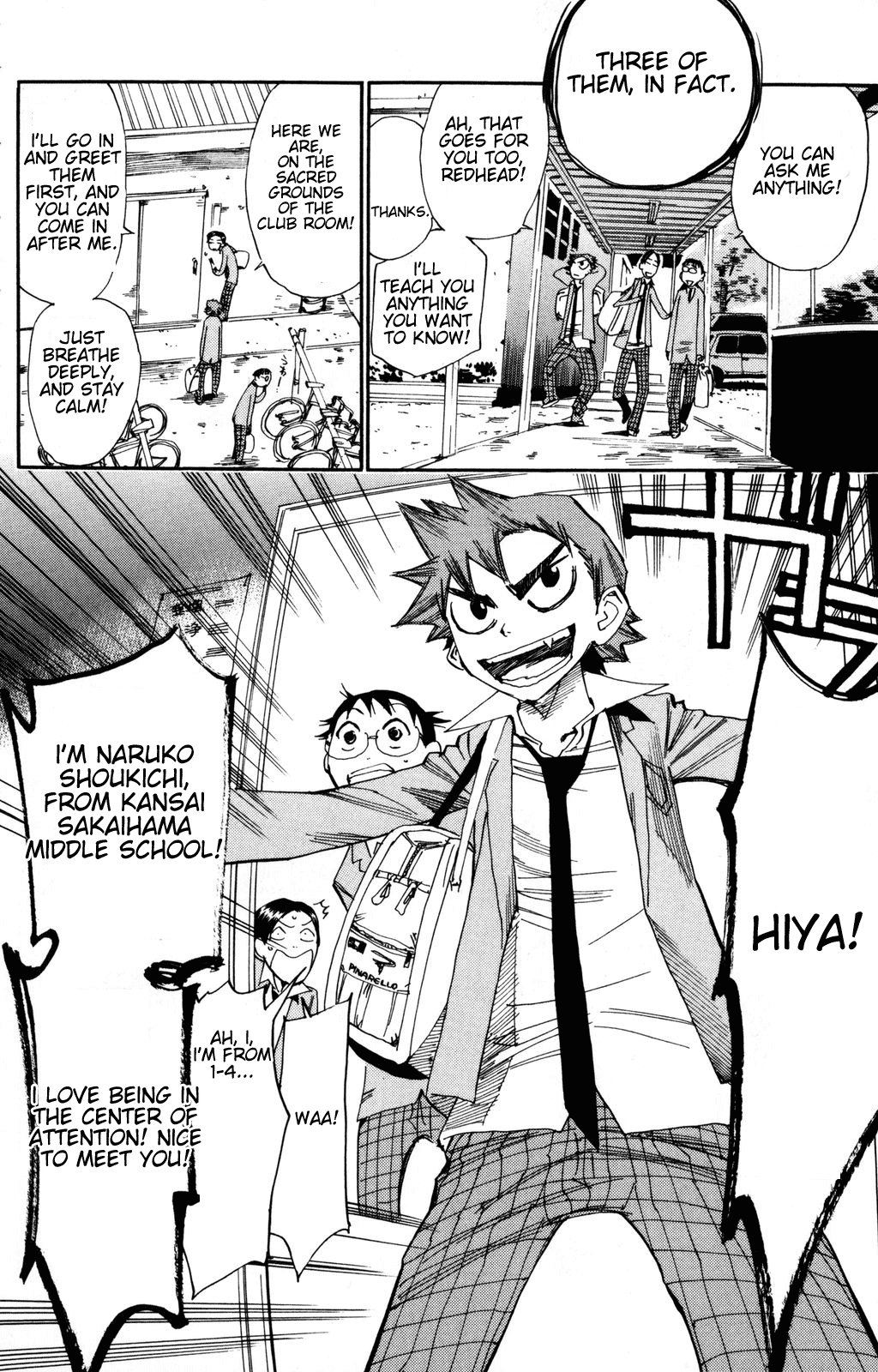 Yowamushi Pedal chapter 15 page 14