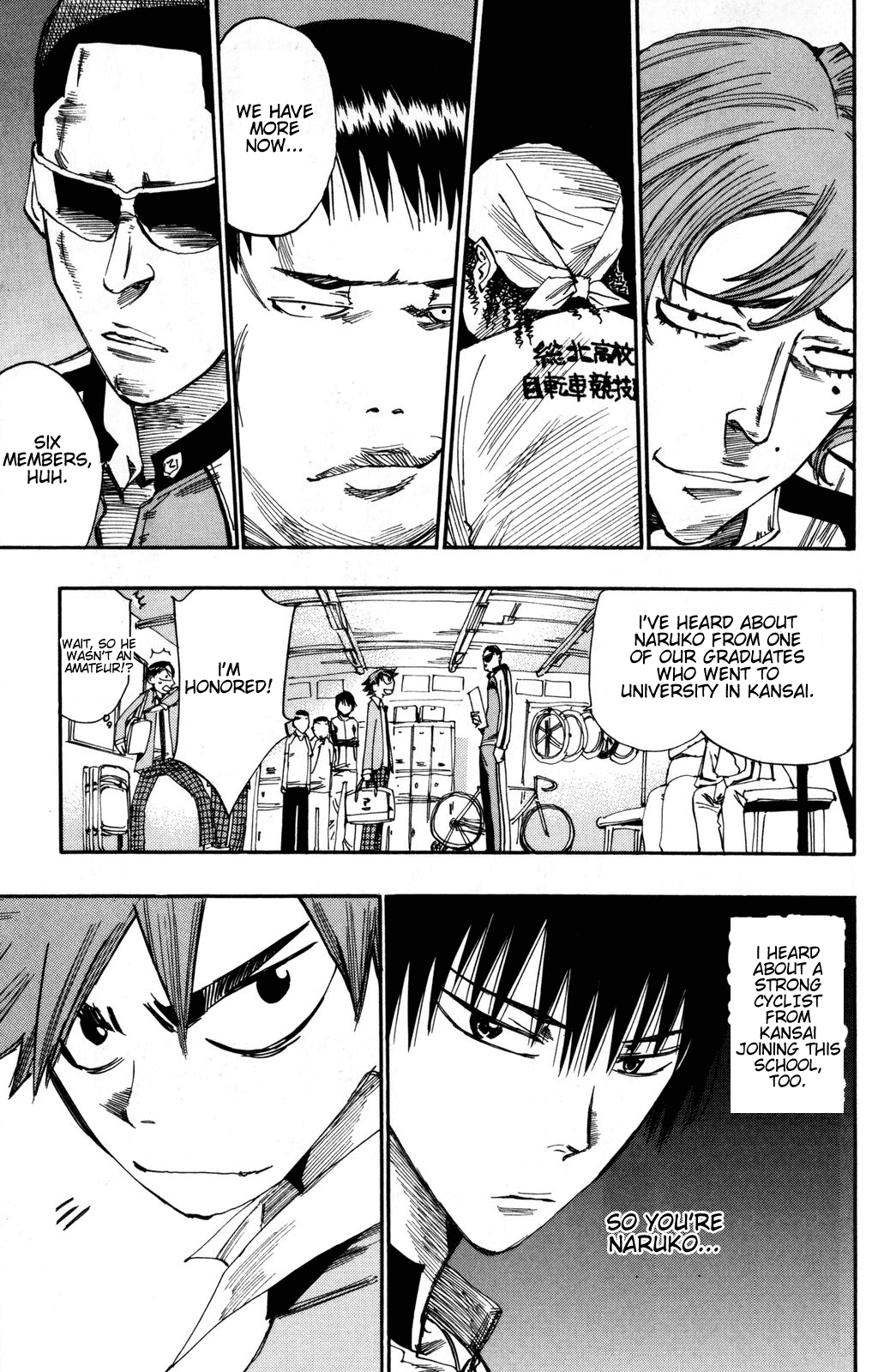 Yowamushi Pedal chapter 15 page 15