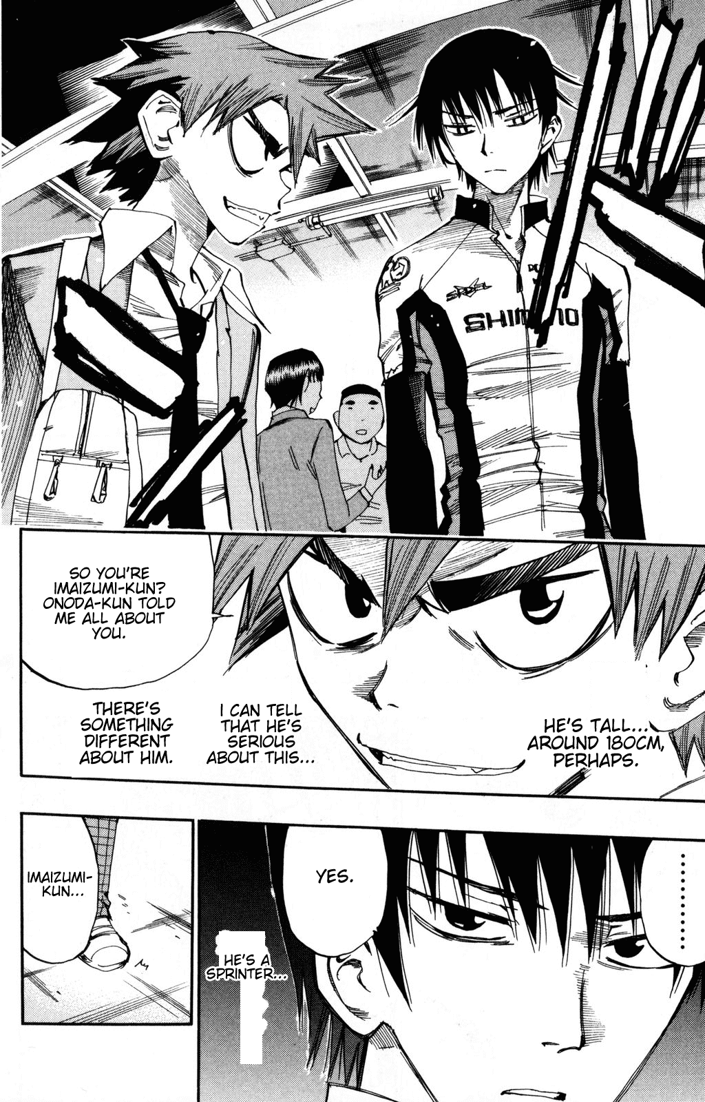 Yowamushi Pedal chapter 15 page 16