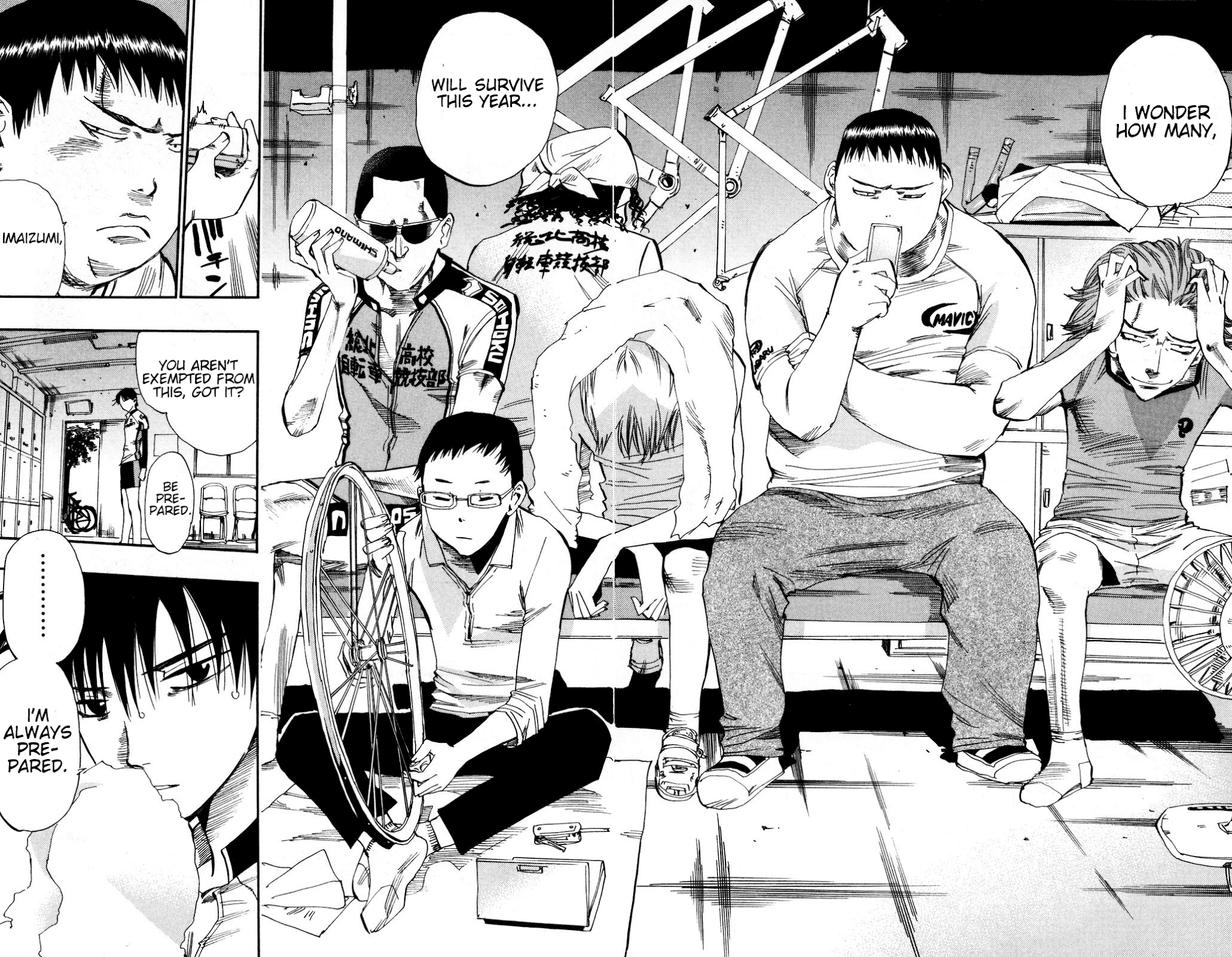 Yowamushi Pedal chapter 15 page 2