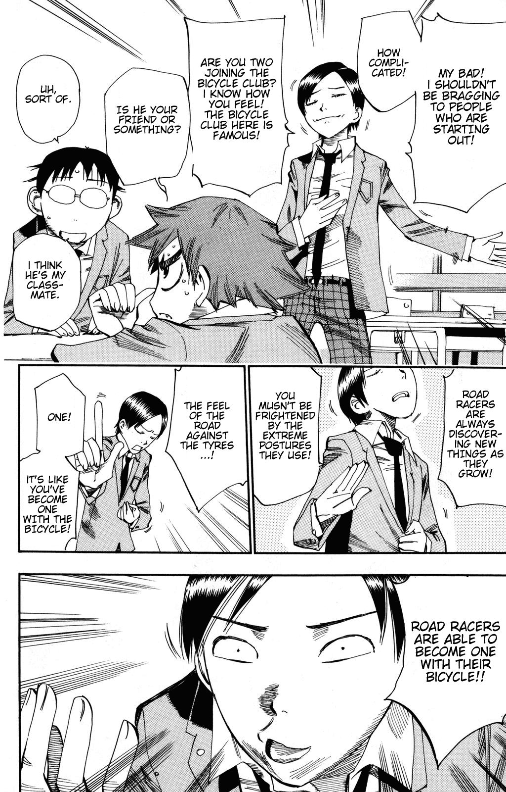 Yowamushi Pedal chapter 15 page 7