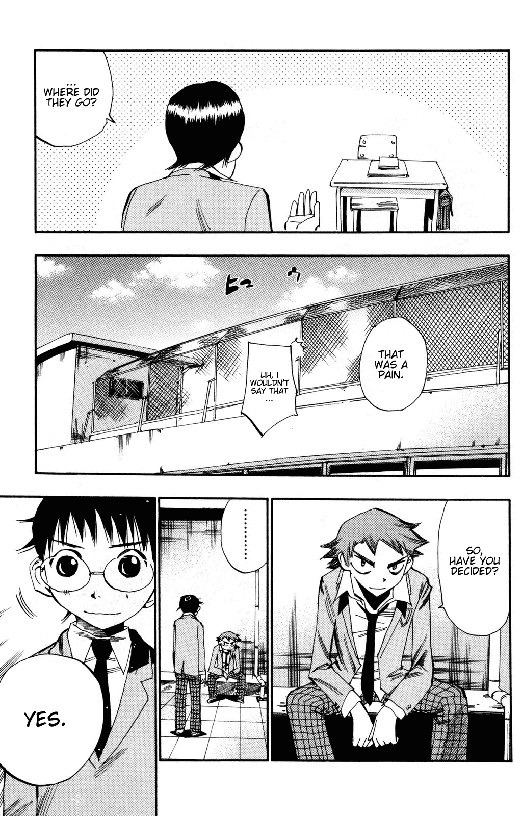 Yowamushi Pedal chapter 15 page 8