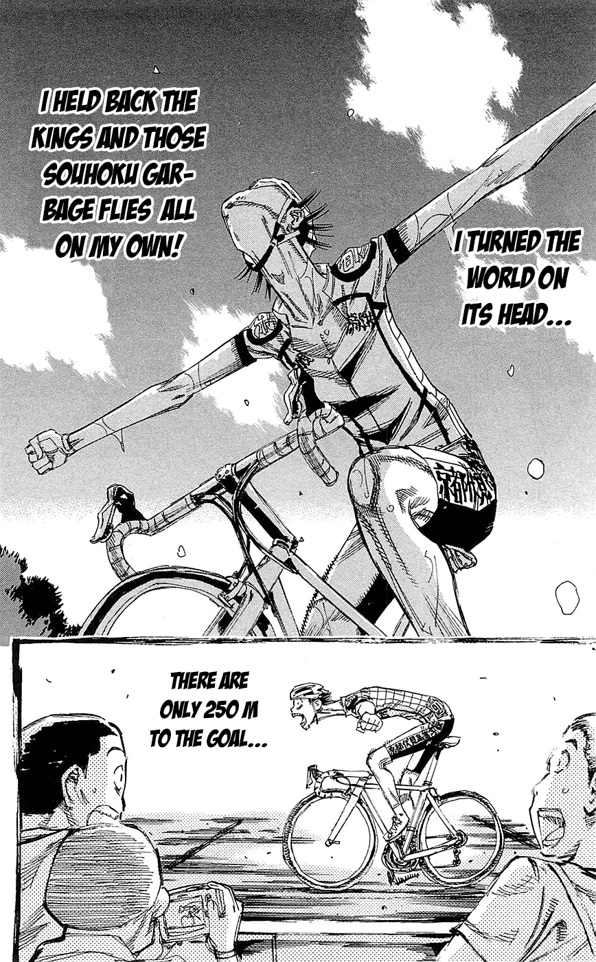 Yowamushi Pedal chapter 151 page 15