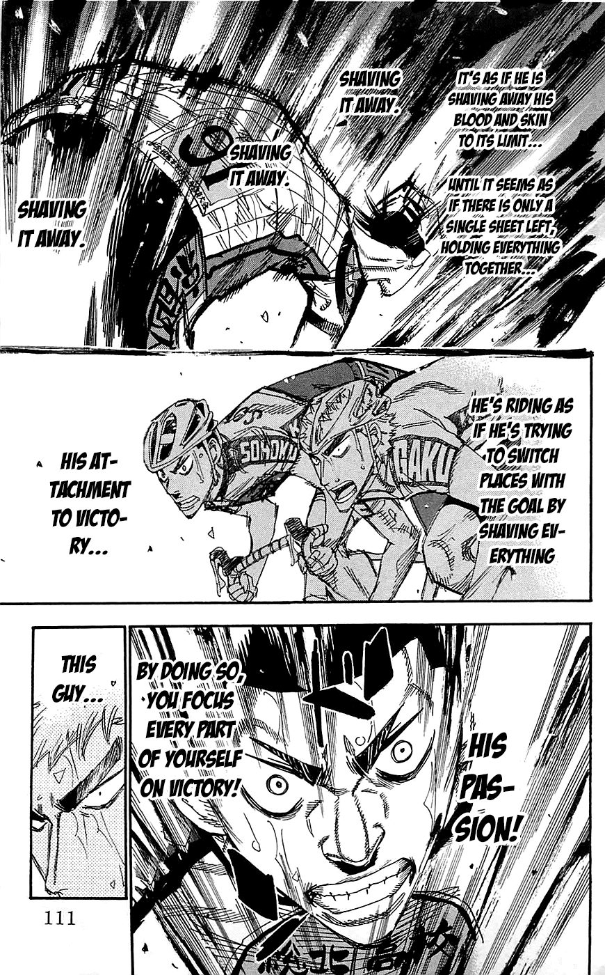 Yowamushi Pedal chapter 151 page 7