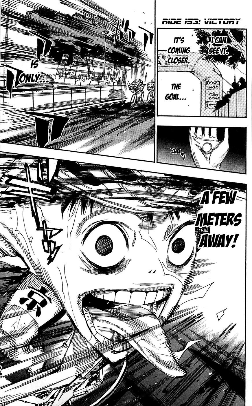 Yowamushi Pedal chapter 153 page 1