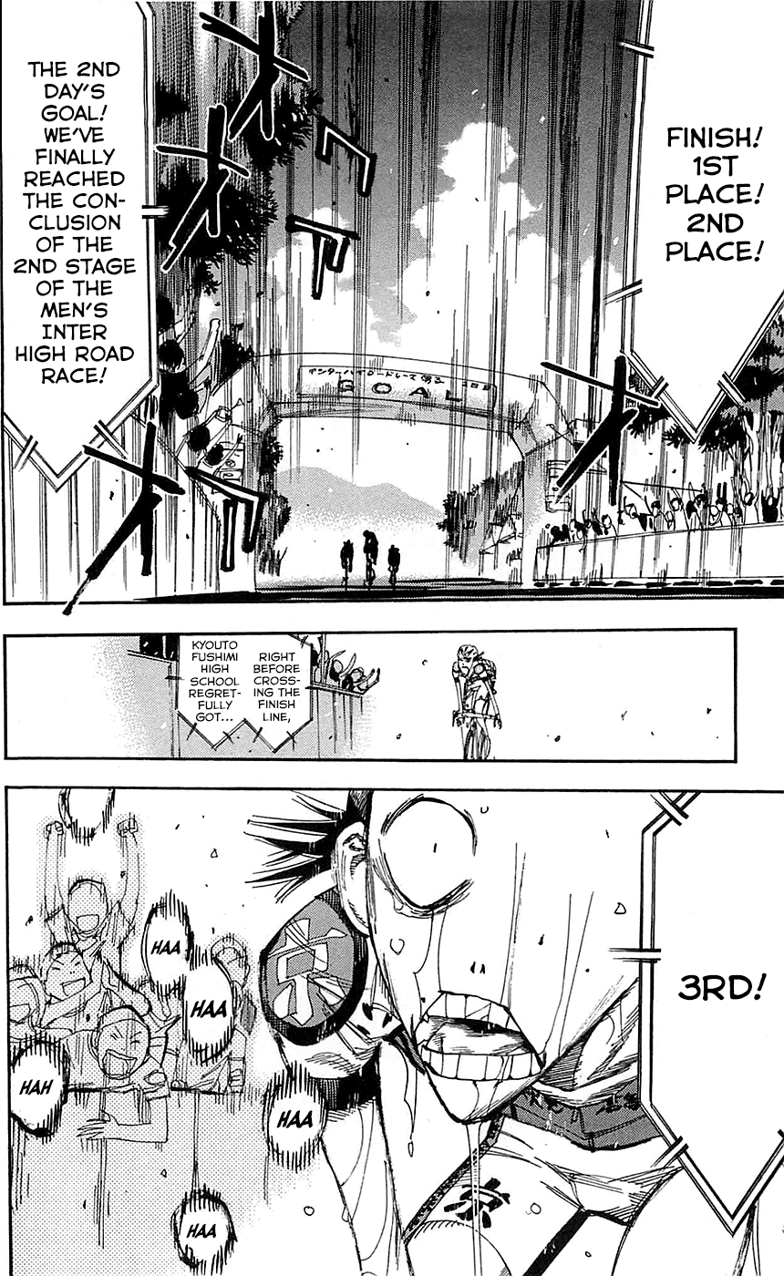 Yowamushi Pedal chapter 153 page 17