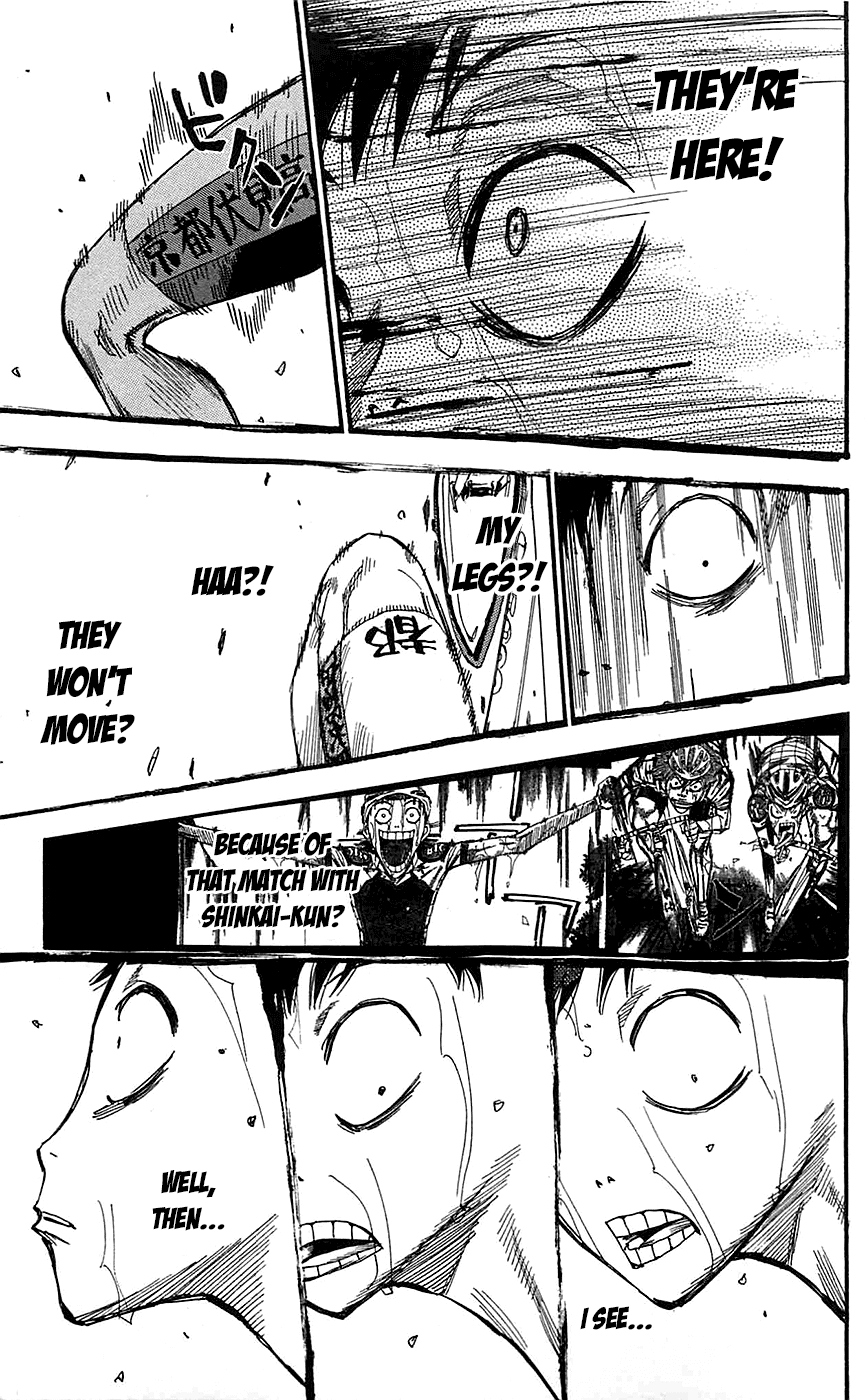 Yowamushi Pedal chapter 153 page 8