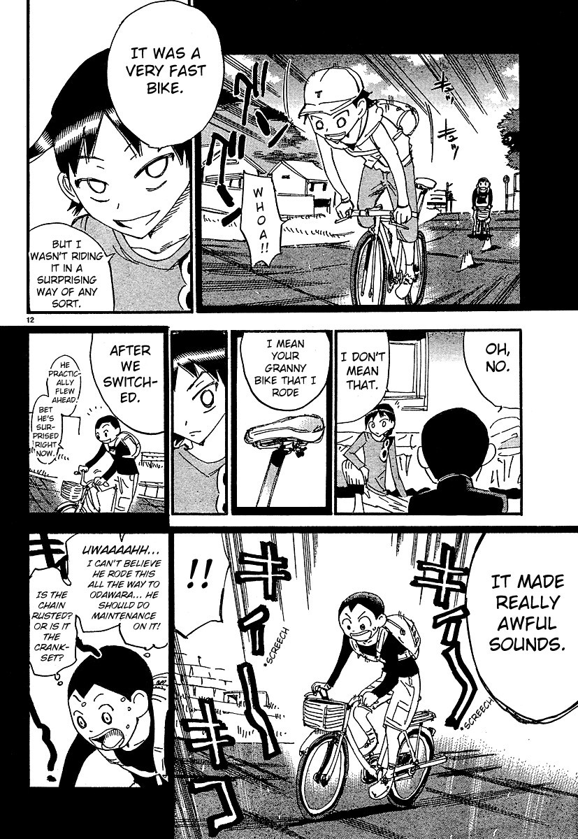 Yowamushi Pedal chapter 154.1 page 14