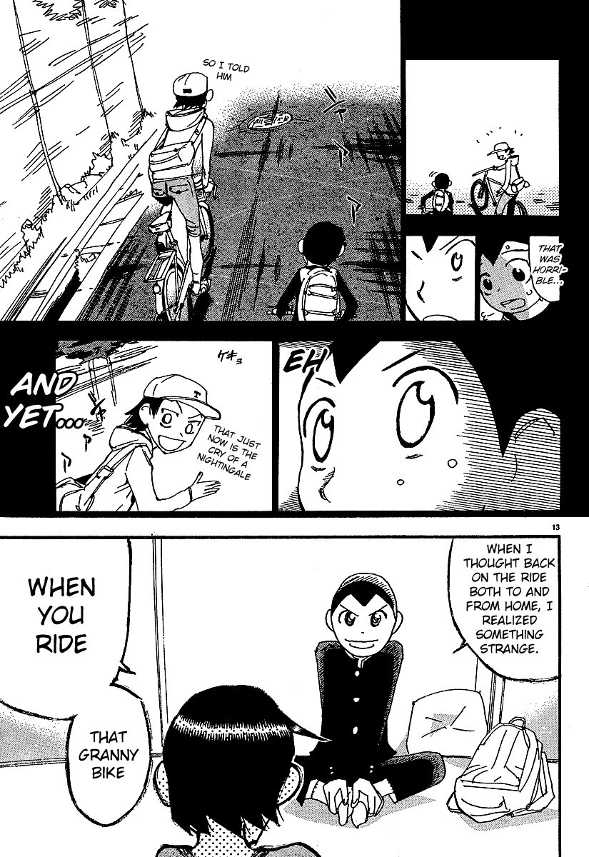 Yowamushi Pedal chapter 154.1 page 15