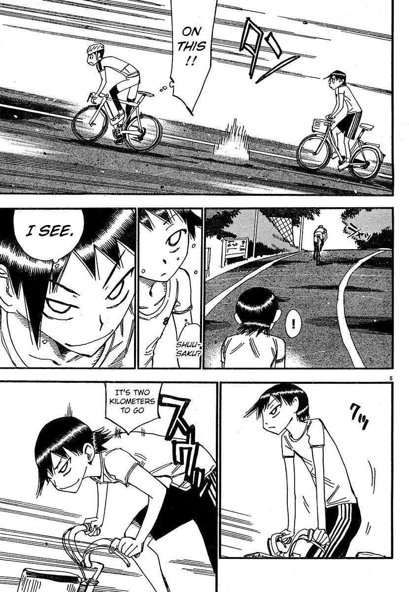 Yowamushi Pedal chapter 154.2 page 5