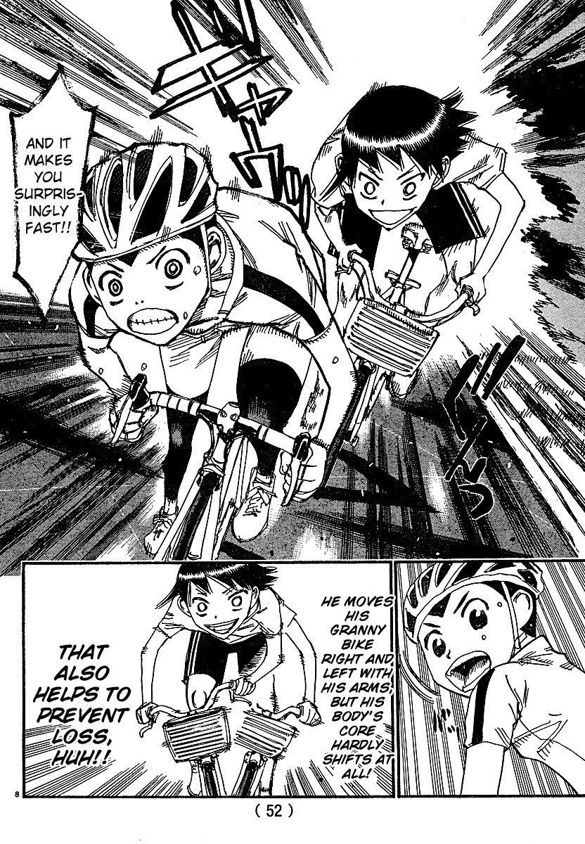 Yowamushi Pedal chapter 154.2 page 8