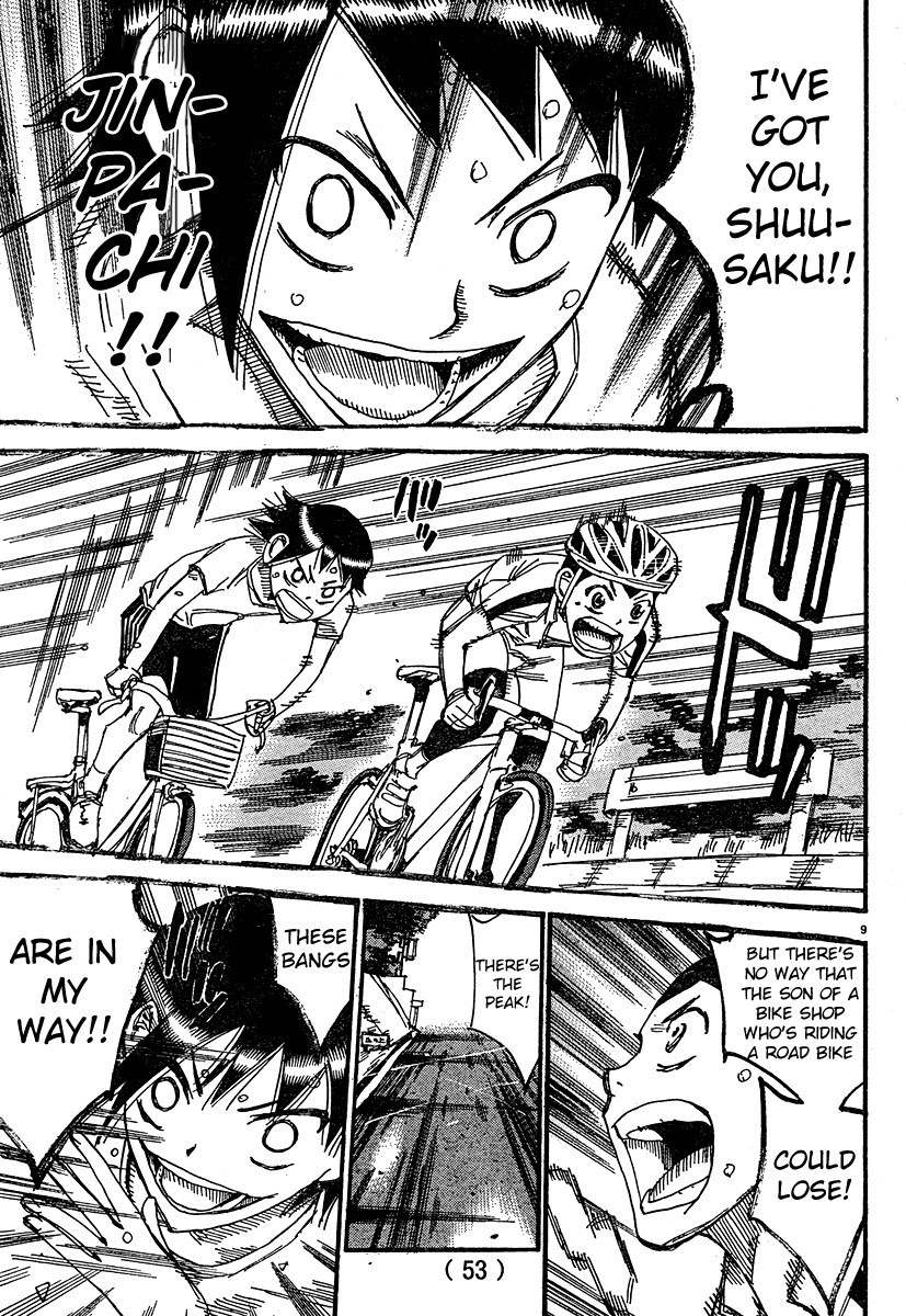 Yowamushi Pedal chapter 154.2 page 9