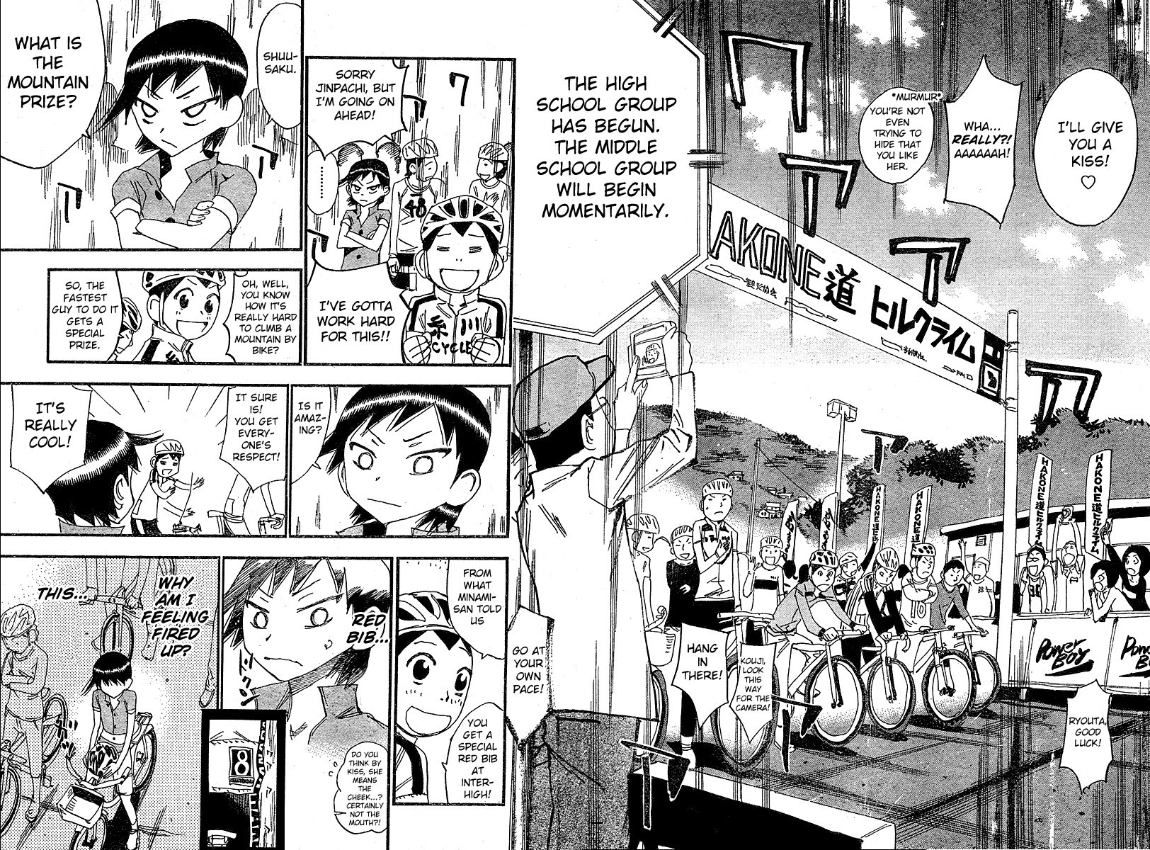 Yowamushi Pedal chapter 154.3 page 10