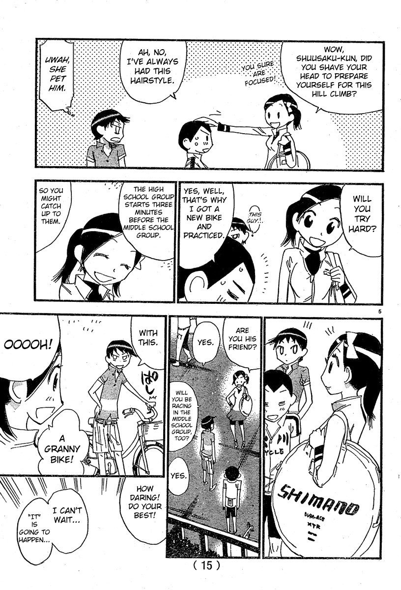 Yowamushi Pedal chapter 154.3 page 7