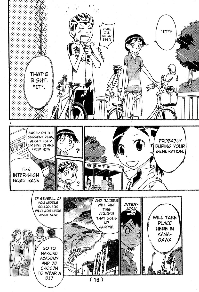 Yowamushi Pedal chapter 154.3 page 8