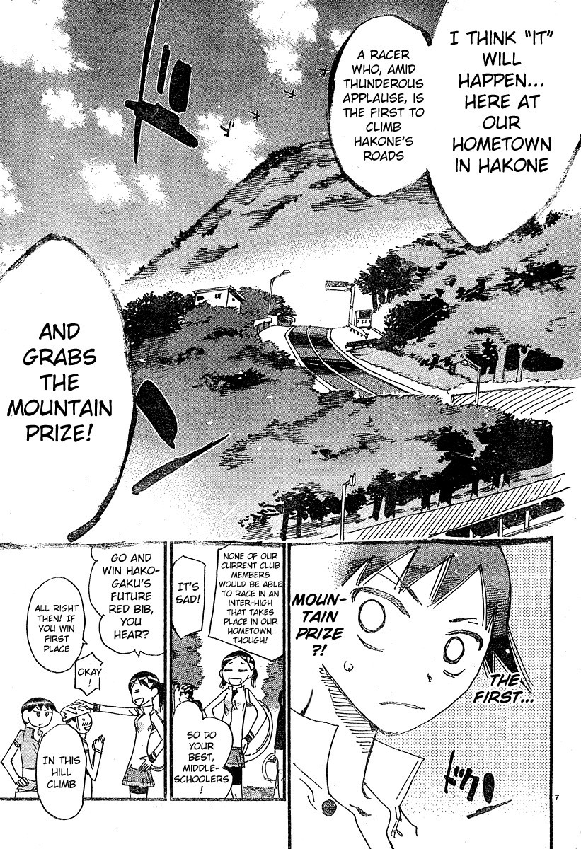 Yowamushi Pedal chapter 154.3 page 9