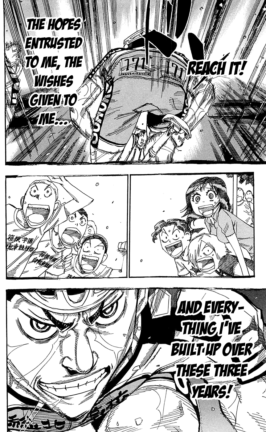 Yowamushi Pedal chapter 154 page 3