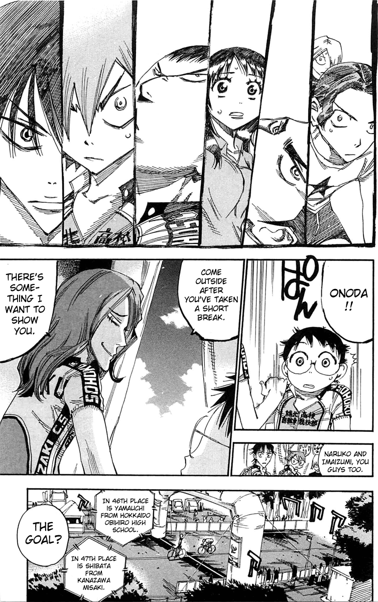 Yowamushi Pedal chapter 155 page 11