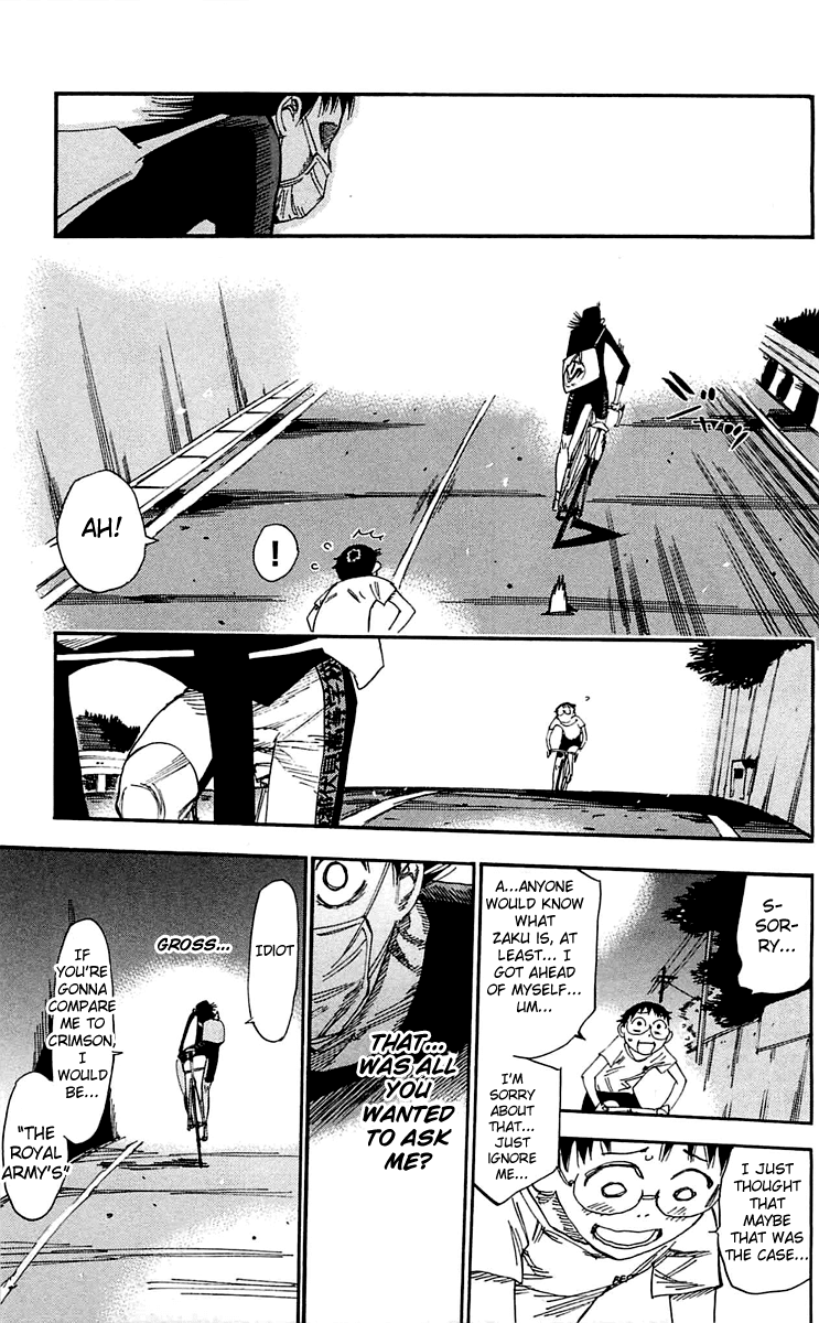 Yowamushi Pedal chapter 156 page 13