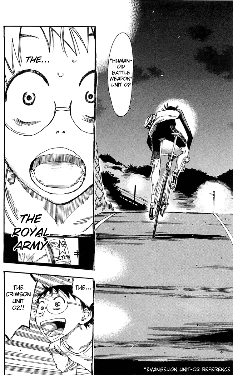 Yowamushi Pedal chapter 156 page 14