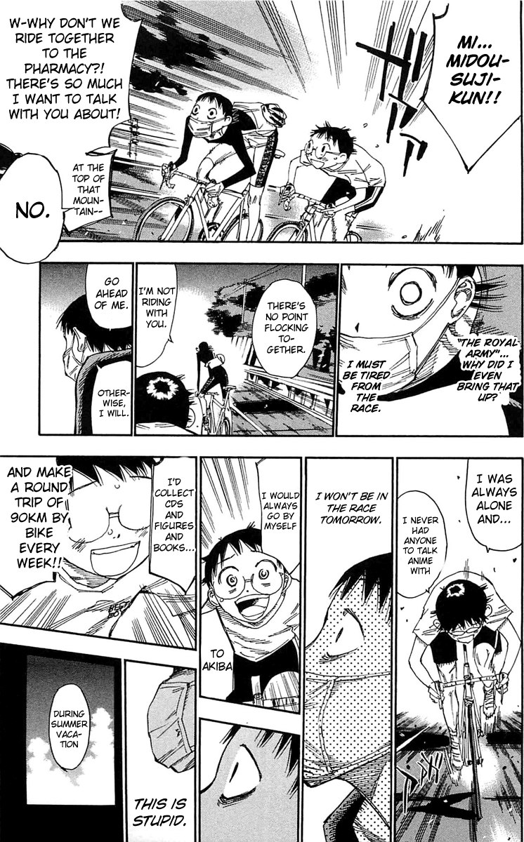 Yowamushi Pedal chapter 156 page 15