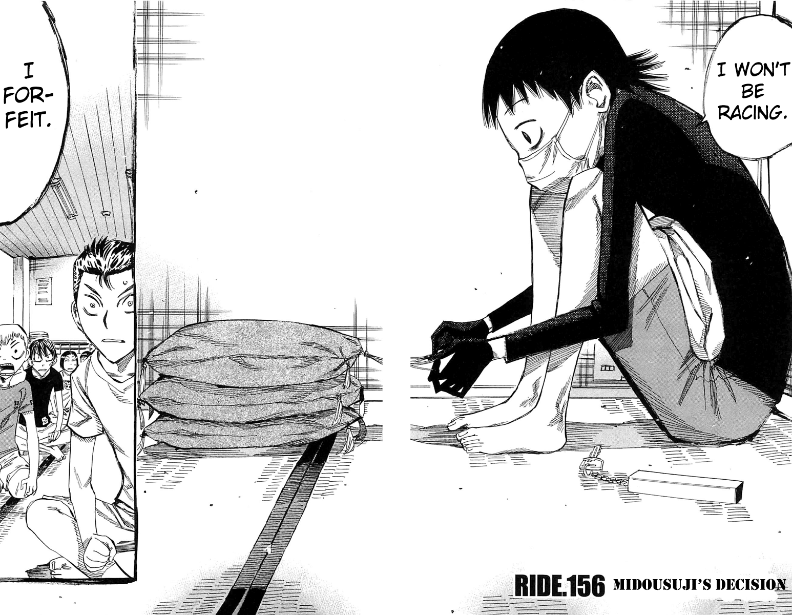 Yowamushi Pedal chapter 156 page 2