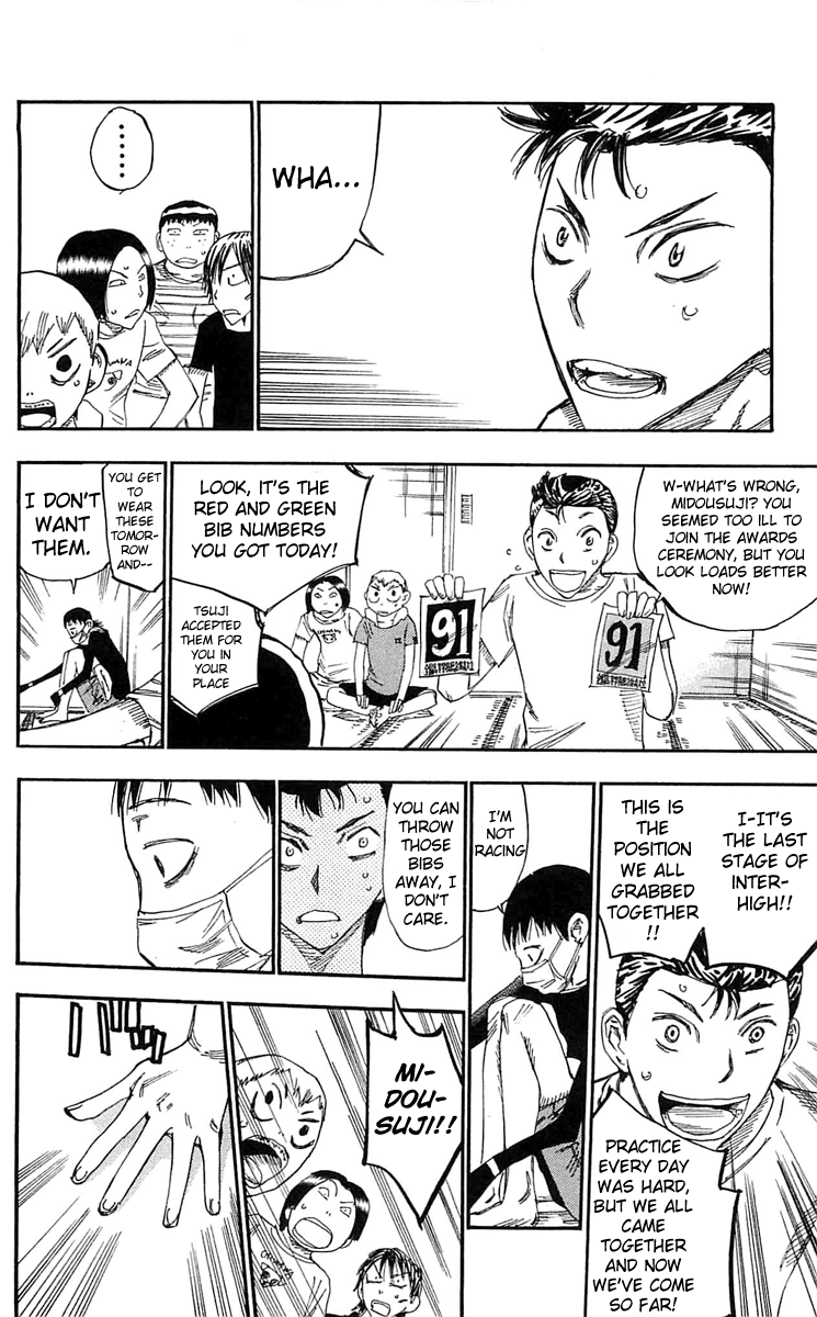 Yowamushi Pedal chapter 156 page 3