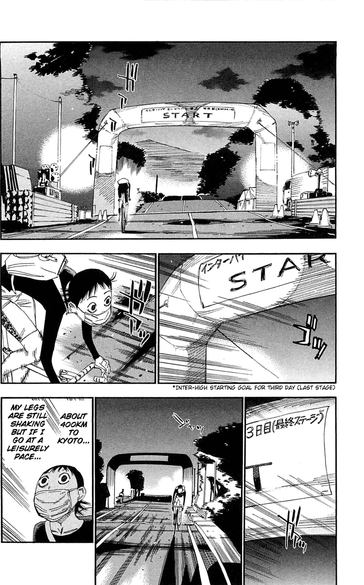 Yowamushi Pedal chapter 156 page 7