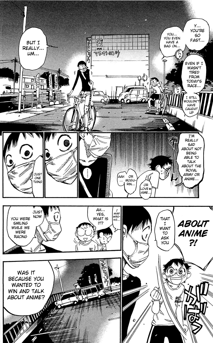 Yowamushi Pedal chapter 157 page 14