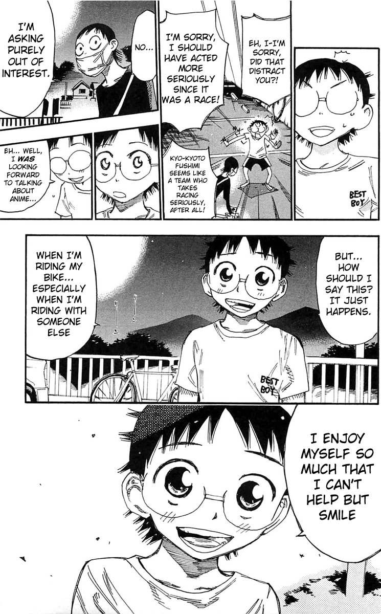 Yowamushi Pedal chapter 157 page 15