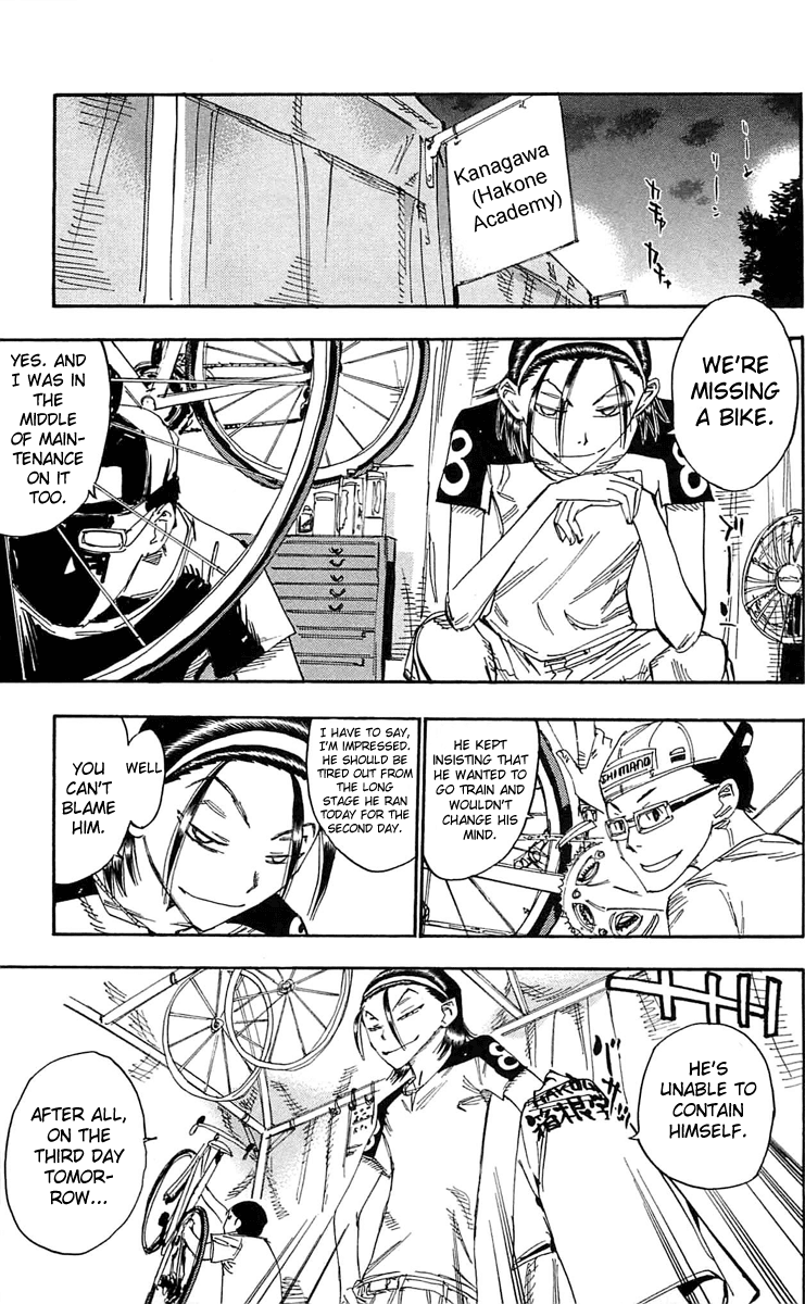 Yowamushi Pedal chapter 157 page 19