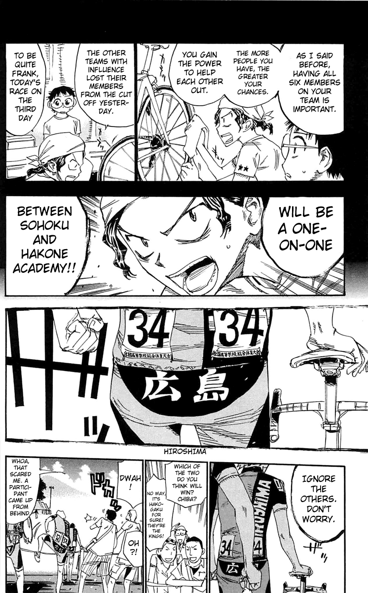 Yowamushi Pedal chapter 158 page 9