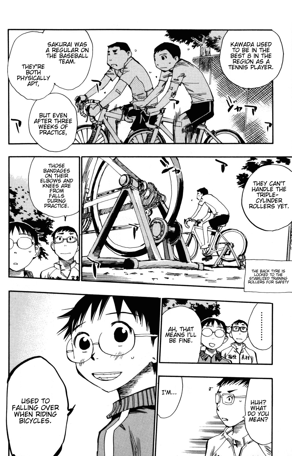 Yowamushi Pedal chapter 16 page 14