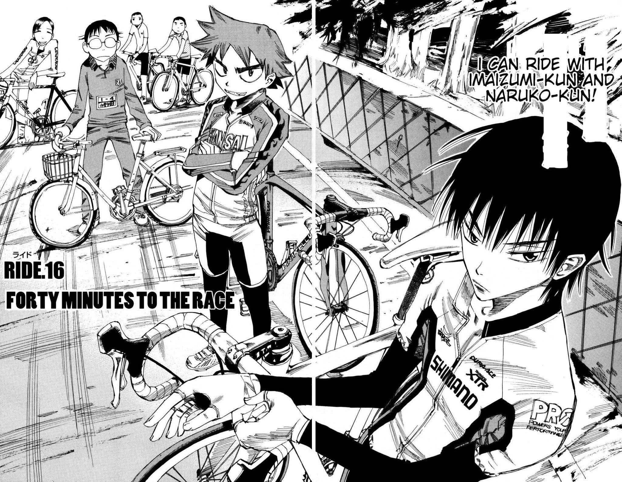 Yowamushi Pedal chapter 16 page 4