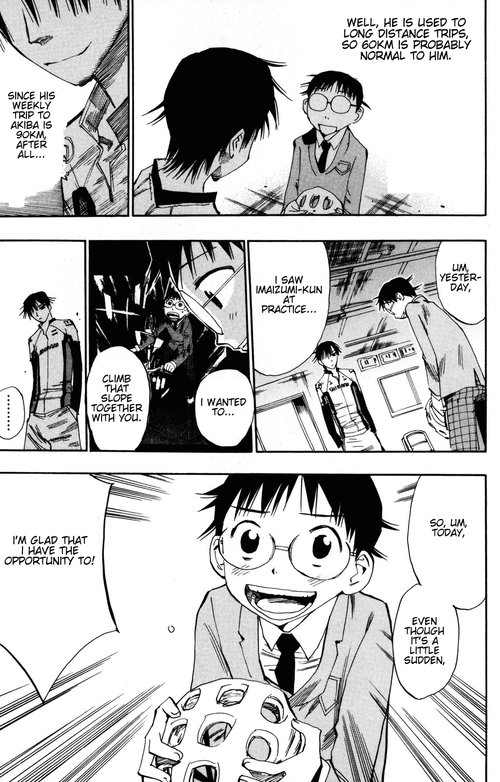 Yowamushi Pedal chapter 16 page 6