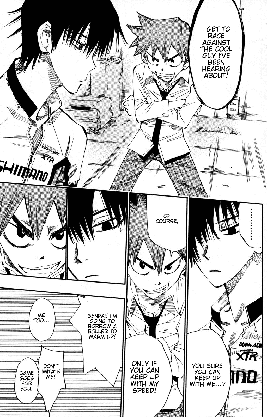 Yowamushi Pedal chapter 16 page 8