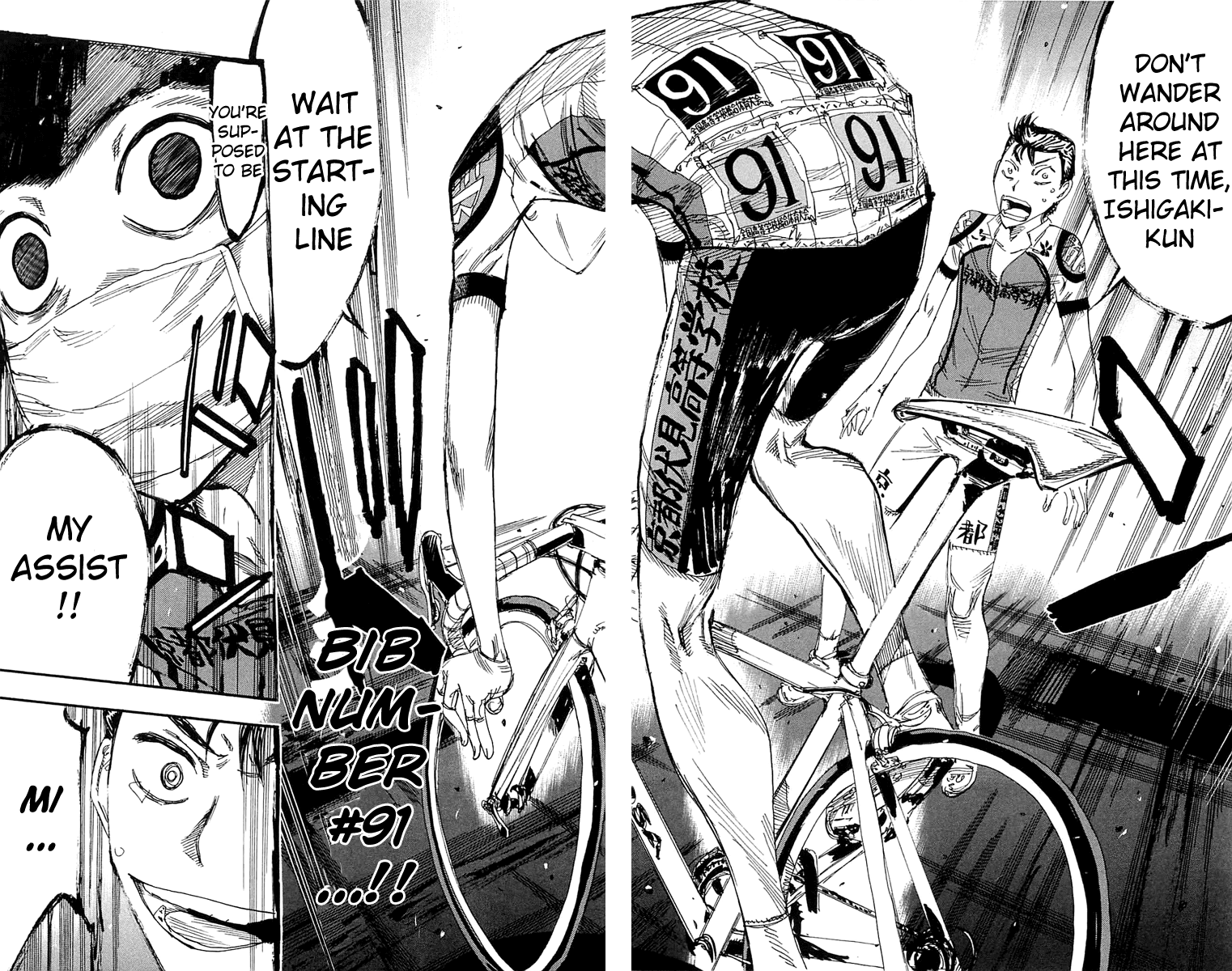 Yowamushi Pedal chapter 160 page 10