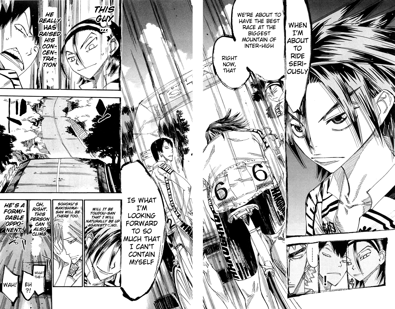 Yowamushi Pedal chapter 160 page 13