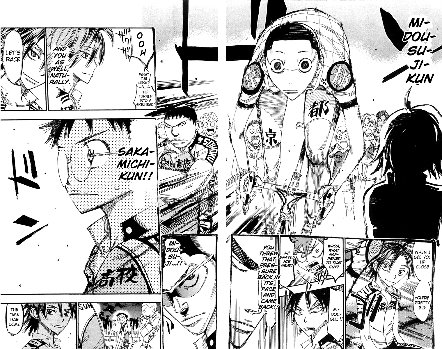 Yowamushi Pedal chapter 160 page 14