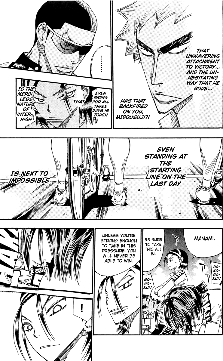 Yowamushi Pedal chapter 160 page 4