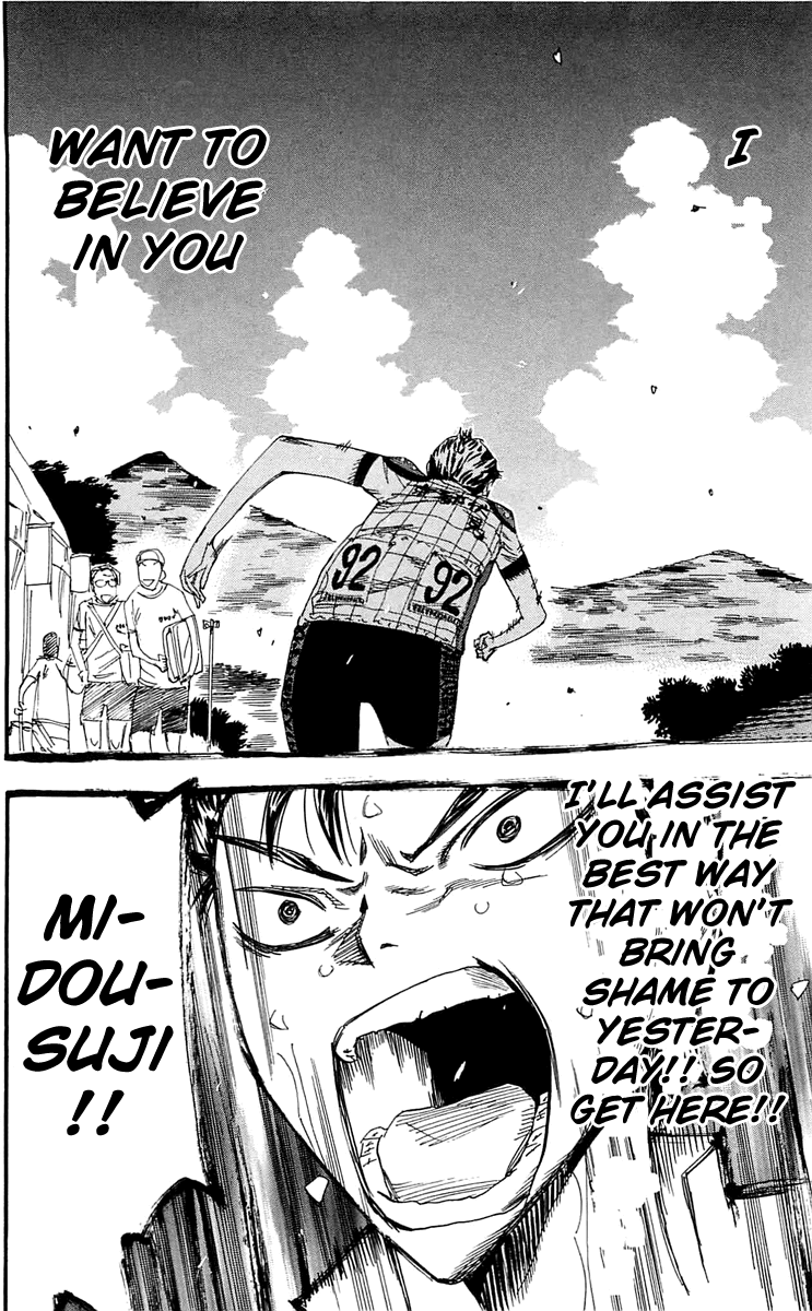 Yowamushi Pedal chapter 160 page 8