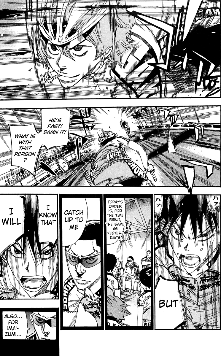 Yowamushi Pedal chapter 161 page 4