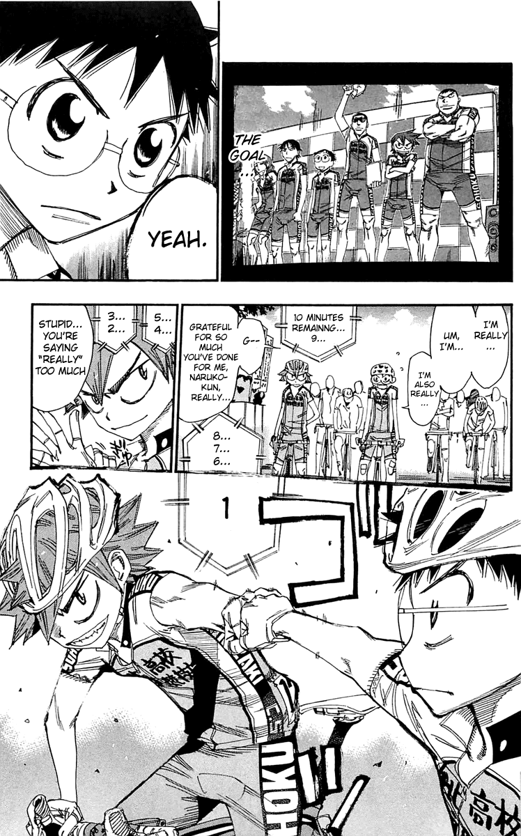 Yowamushi Pedal chapter 161 page 8