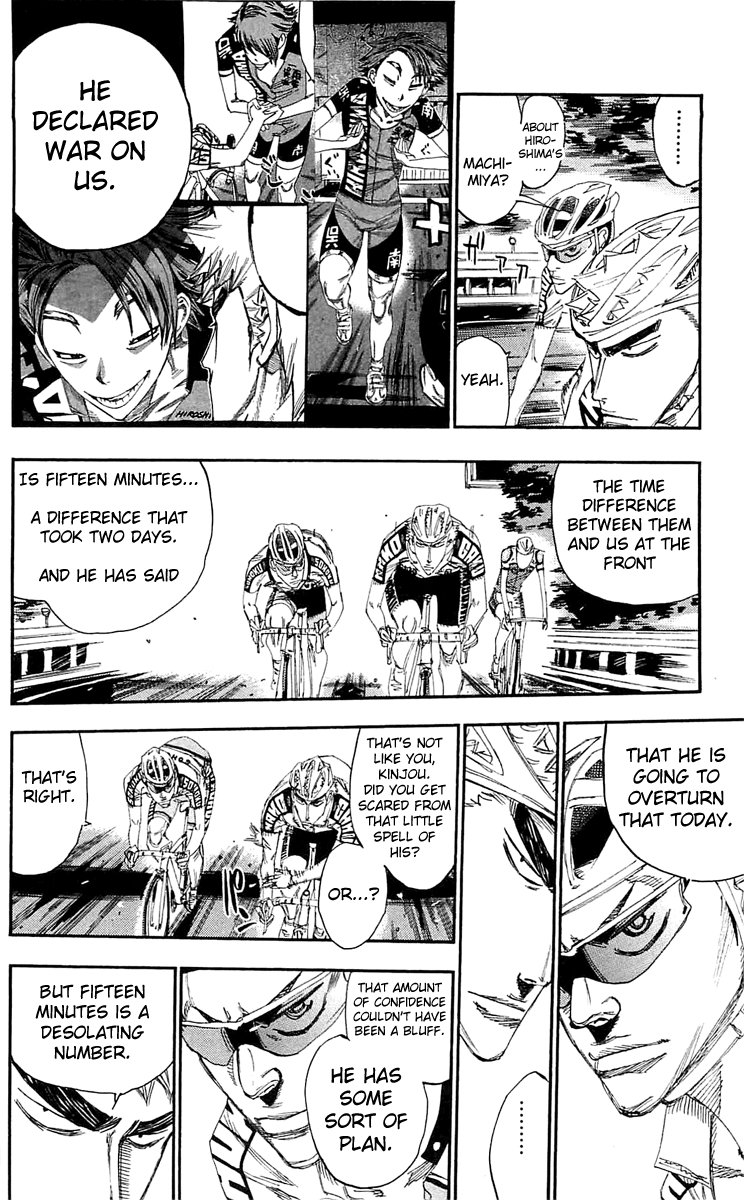 Yowamushi Pedal chapter 162 page 9