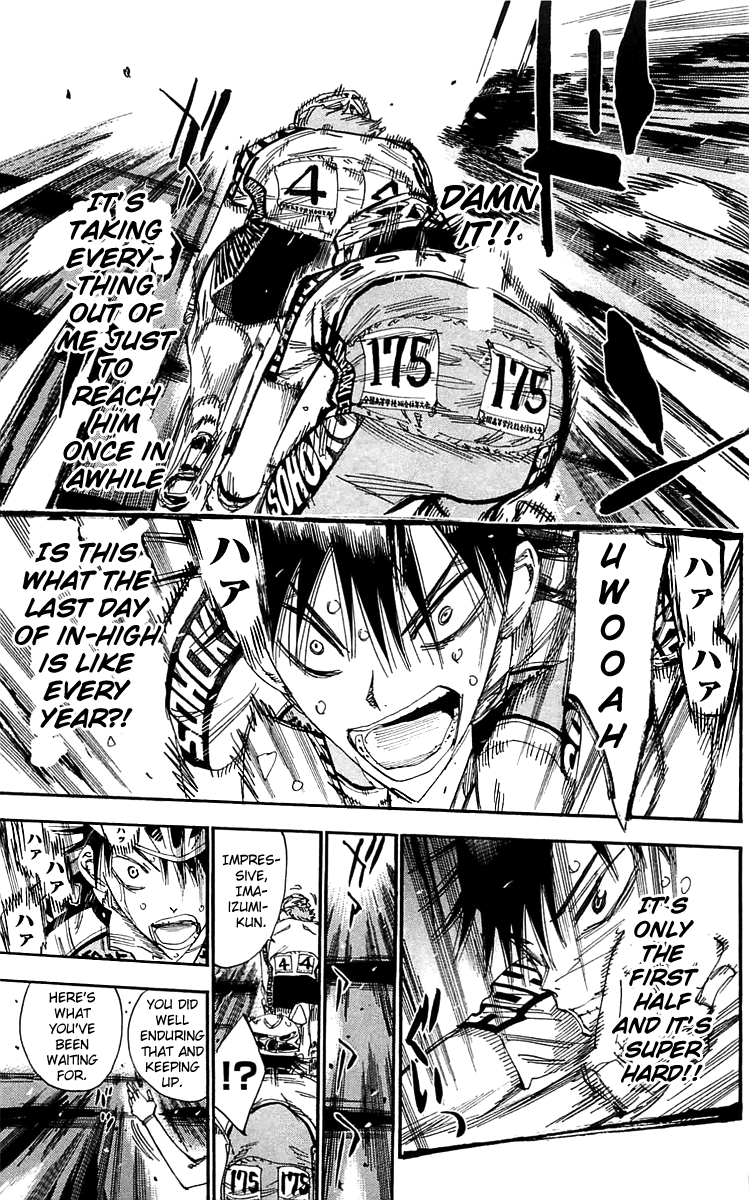 Yowamushi Pedal chapter 163 page 4