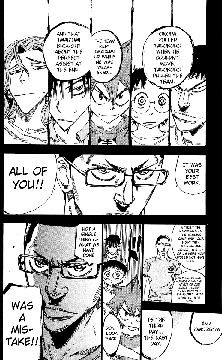 Yowamushi Pedal chapter 164 page 10