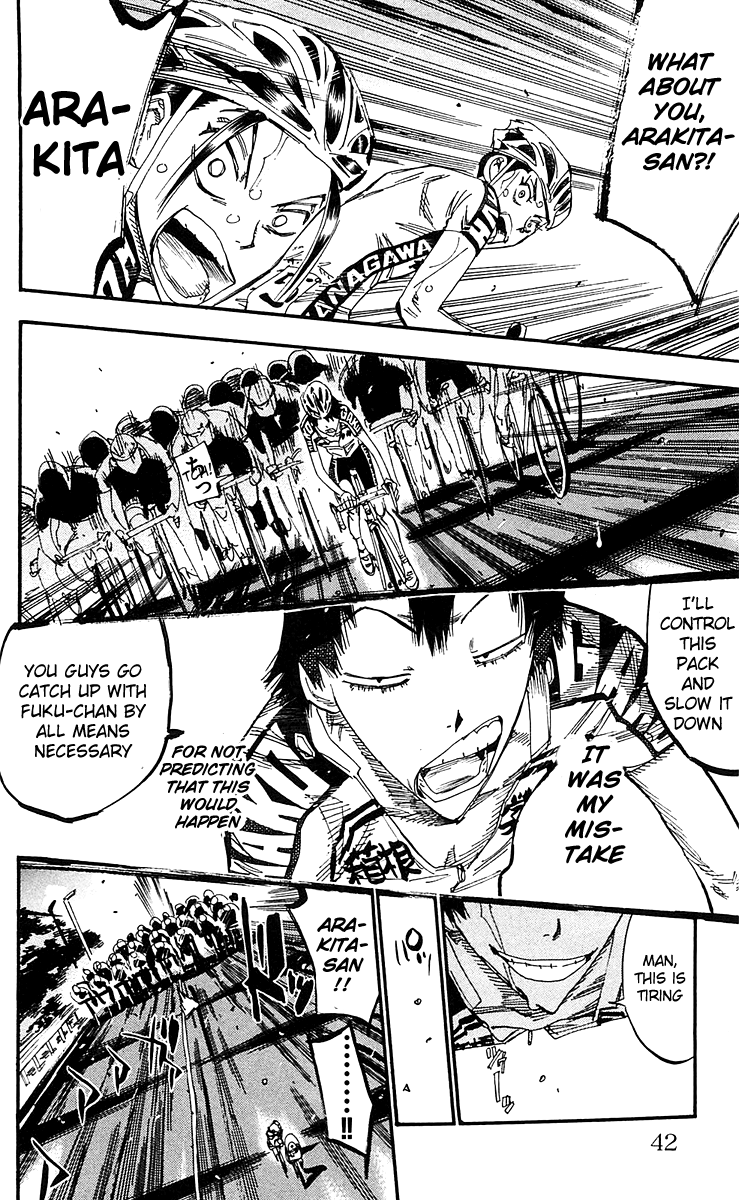 Yowamushi Pedal chapter 165 page 16