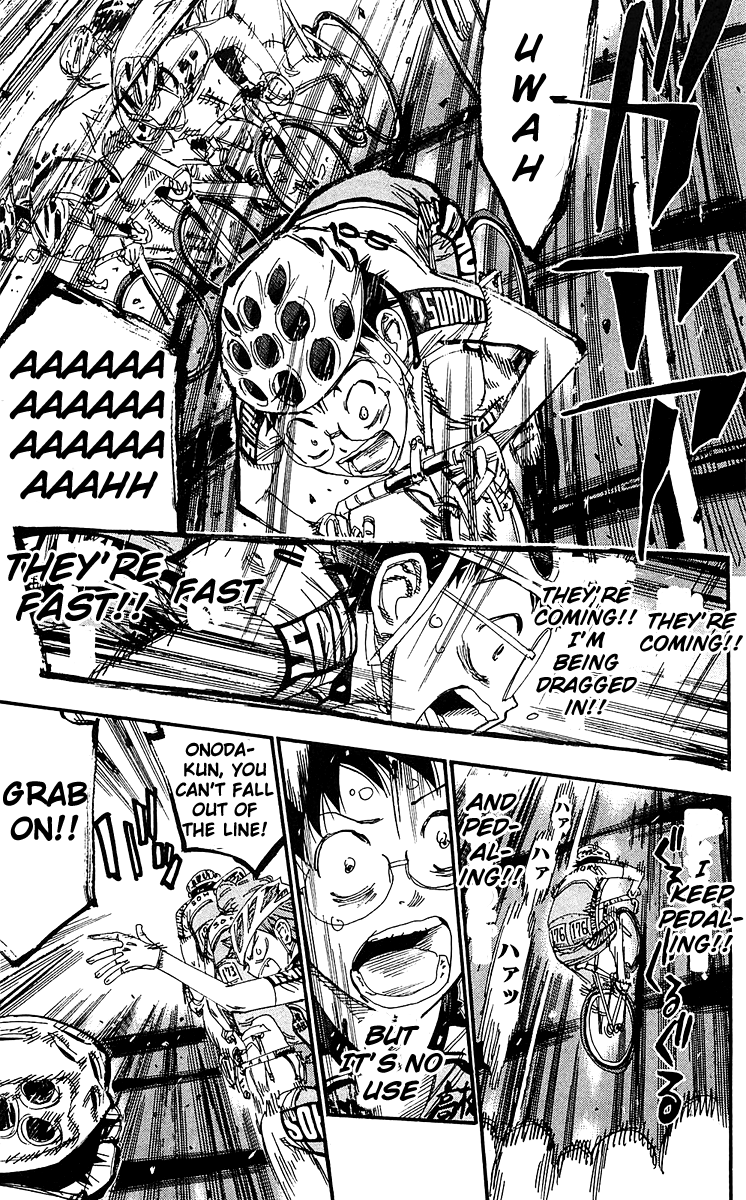 Yowamushi Pedal chapter 165 page 17