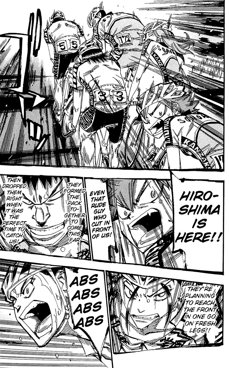 Yowamushi Pedal chapter 166 page 12