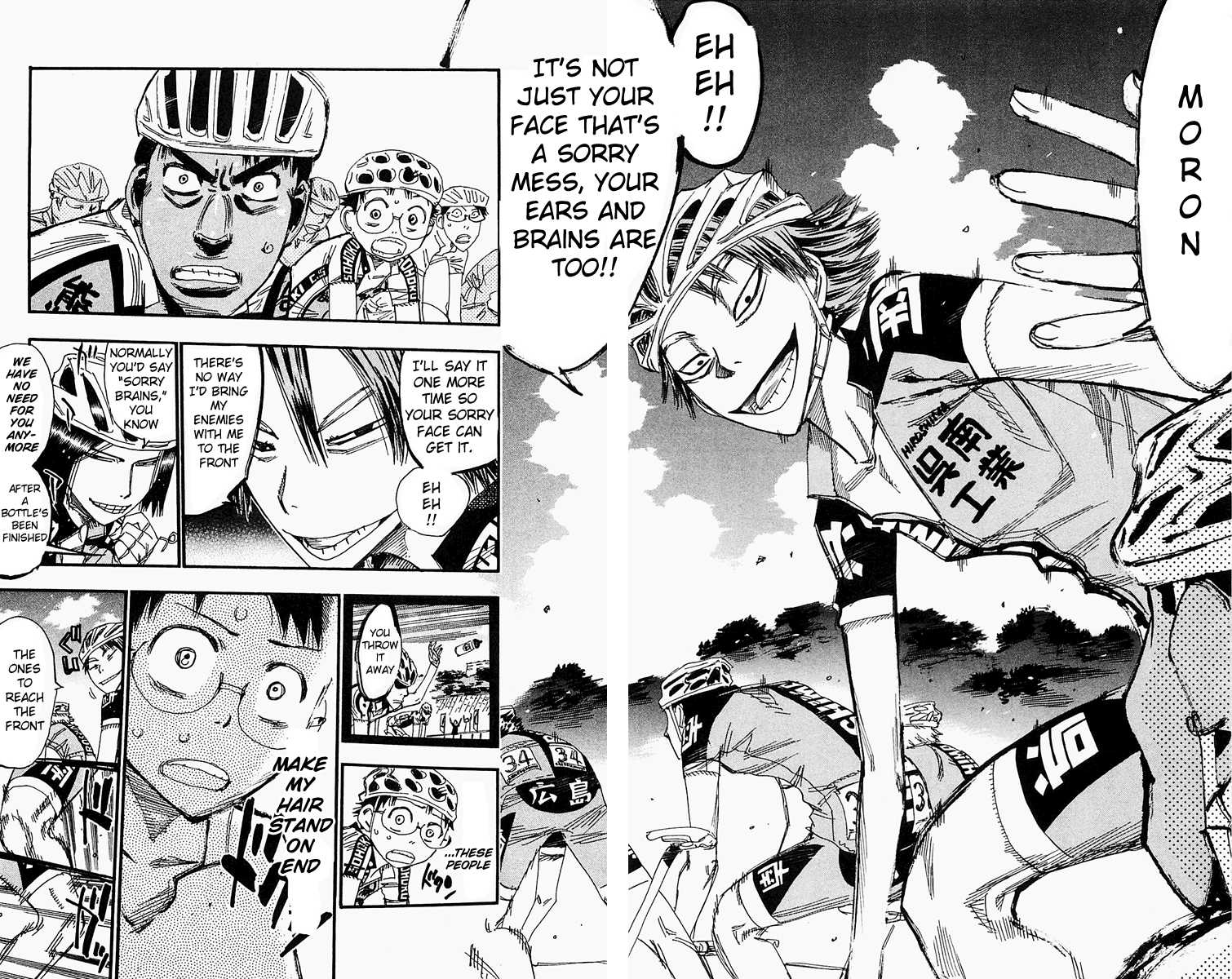 Yowamushi Pedal chapter 166 page 2